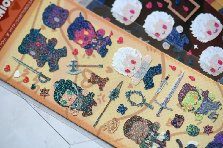 Baldurs Gate 3 Chibi Deco Sticker Sheets