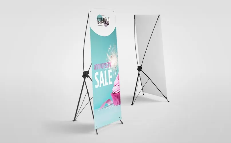 New Teeny Standing Banner