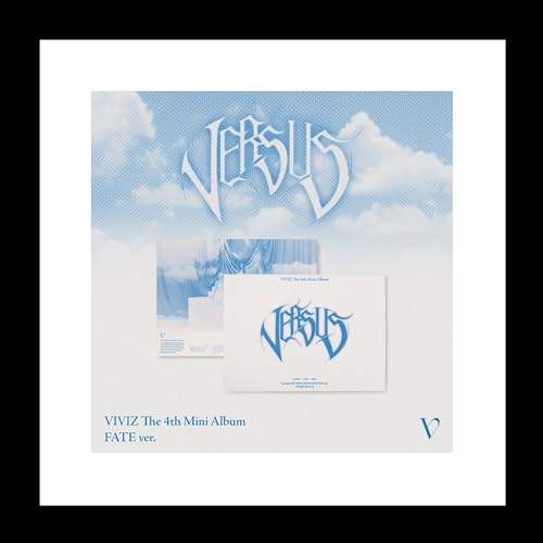 VIVIZ Versus 4th Mini Album Contents+Photocard+Sticker+Tracking Sealed (Standard Fate Version) - Standard FATE Version