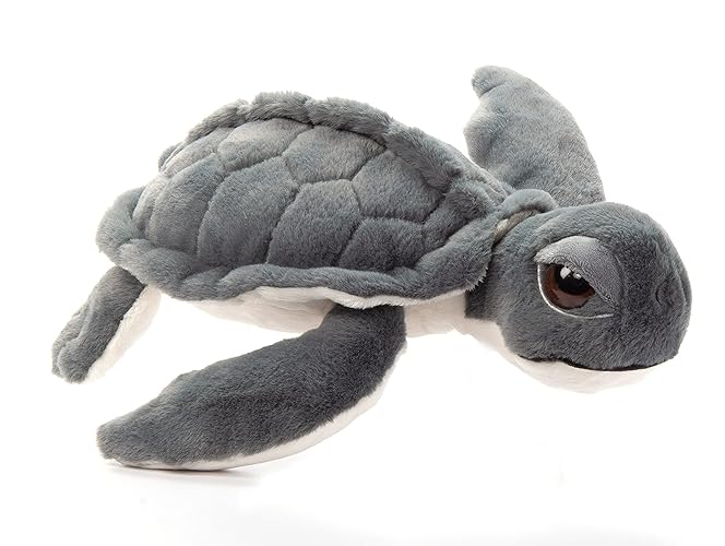 The Petting Zoo Kemp Sea Turtle Stuffed Animal Plushie, Gifts for Kids, Wild Onez Sealife Animals, Sea Turtle Plush Toy 15 Inches