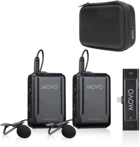 EDGE-UC-DUO | Dual Wireless Mic System for USB-C | Movo