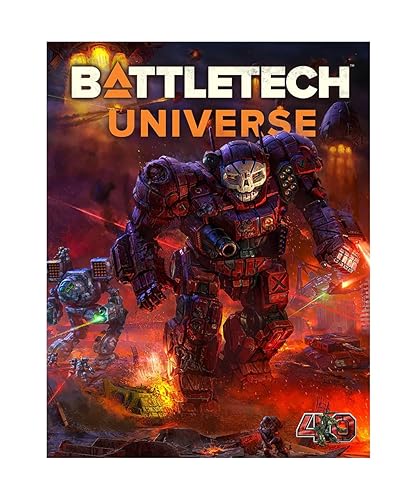 Catalyst Game Labs Battletech Universe – Expansive Board Game Sourcebook Explore the Rich Lore and History of Battletech for Ages 14+ and 1+ Players