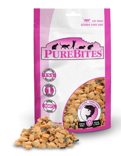 PureBites Salmon Freeze-Dried Treats for Cats - 