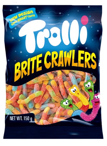 Trolli A Britecrawlers Sour Lollies Bag