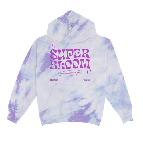 Superbloom Purple Dye Hoodie | Purple Dye / S