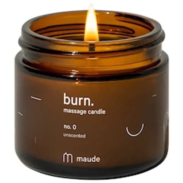 burn - jojoba oil massage candle