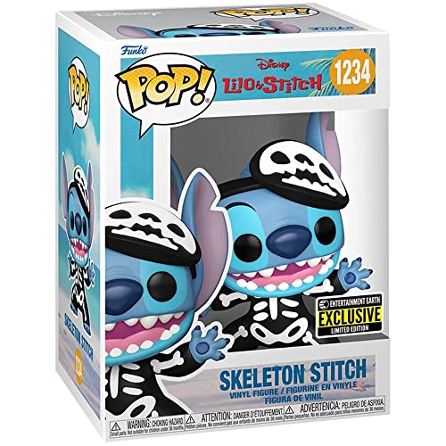 Funko Pop! 66330 Lilo & Stitch - Skeleton Stitch w/poss Chase Special Edition #1234