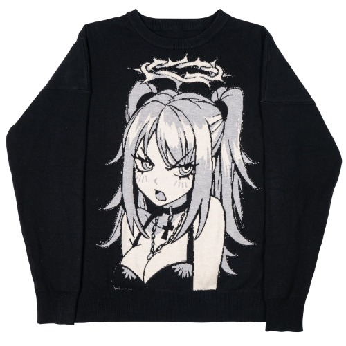 Ride Or Die Knitted Sweatshirt