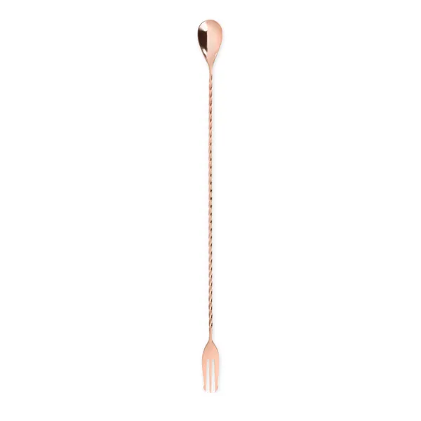 Copper Trident Bar Spoon
