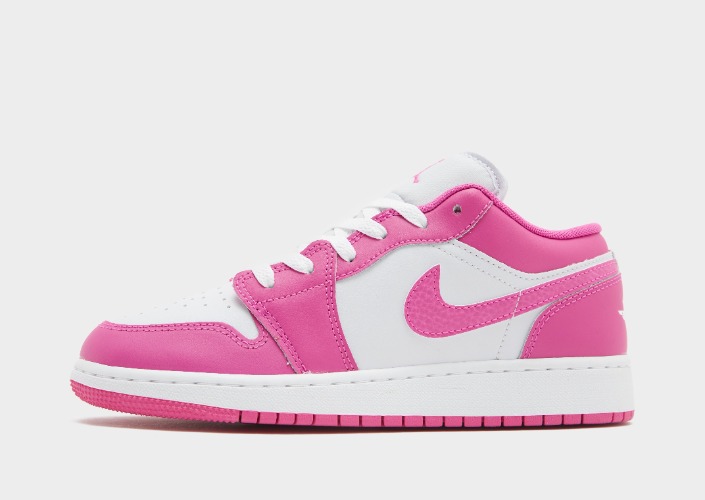 Pink Jordan Air 1 Low Junior | JD Sports UK 