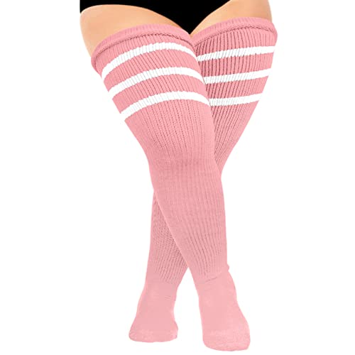 Pink Thigh High Socks