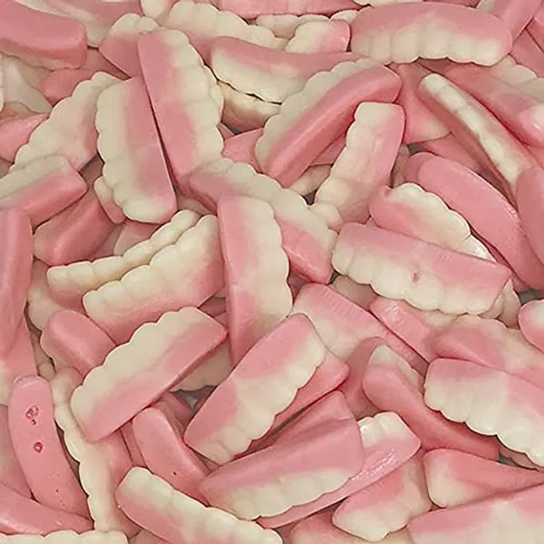 False Teeth Laughs 1kg Bulk Lollies