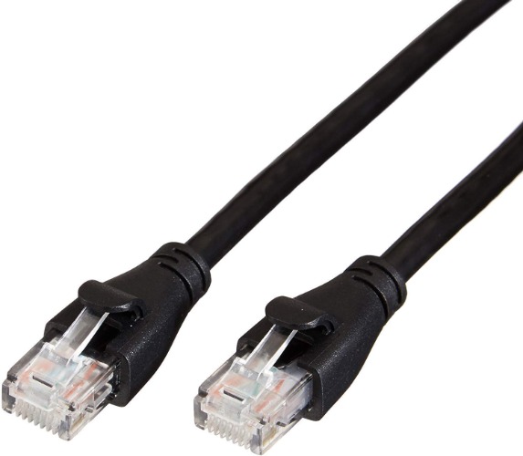 Amazon Basics RJ45 Cat-6 Ethernet Patch Internet Cable - 5 Foot (1.5 Meters) - 5 Foot 1-Pack Cable