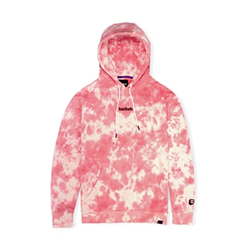 Twitch Tie Dye Signature Hoodie - Small - Dusty Red