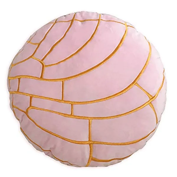 ABOUND LIFESTYLE Concha Pillow, Bread Pillow, Mexican Pan Dulce, Soft Micro Mink w/Down Cotton Filling, Decorative Throw Pillow, Food Plushies, Bread Plush, Food Cushion, Food Pillows, Funny Things