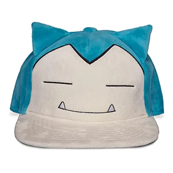 Pokemon Snorlax Plush Cap, Multi-Colour (SB107518POK) Black