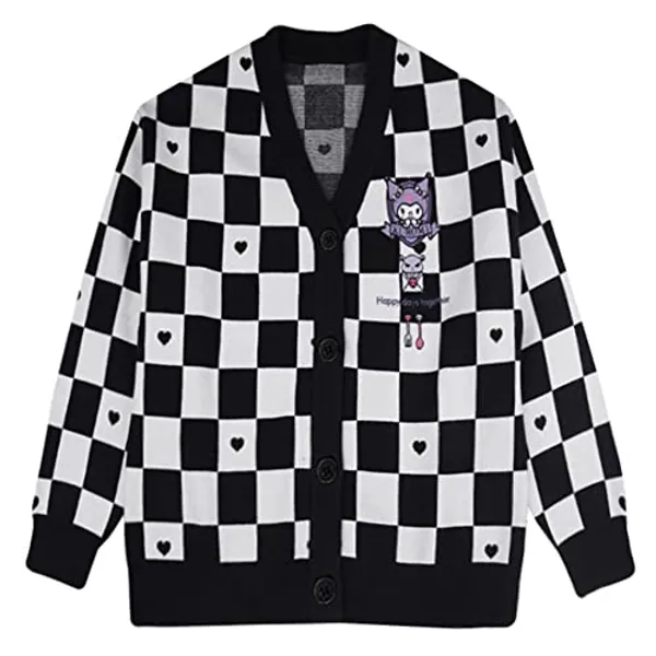 Women's Japan Cute Cardigan Sweater Kawaii JK Uniform Cardigan Sweater Cosplay Sweater