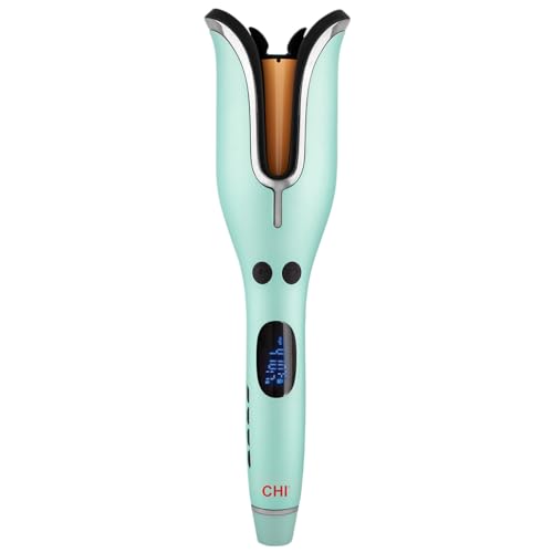 CHI Spin N Curl Special Edition - Mint Green. Ideal for Shoulder-Length Hair between 6-16” inches. - Mint Green - Hair Curler