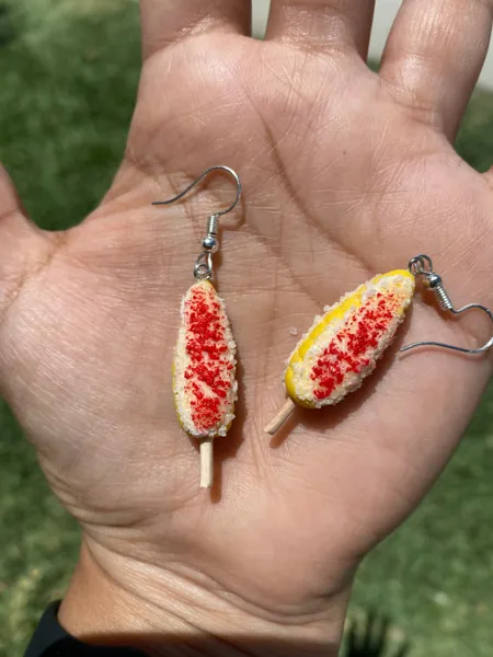 Elote con chile earrings
