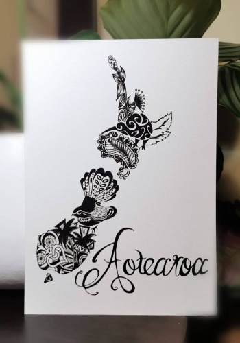 Aotearoa print | A3
