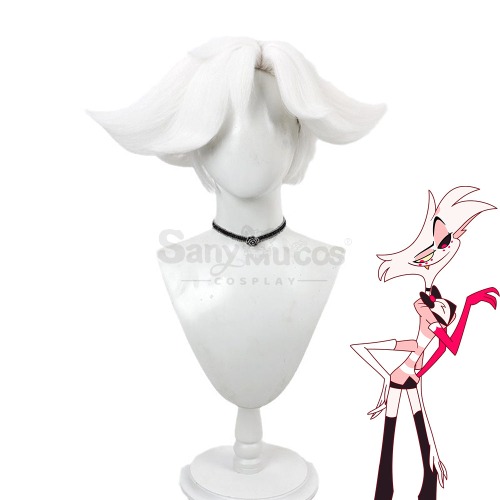 【In Stock】Anime Hazbin Hotel Cosplay Angel Dust Cosplay Wig