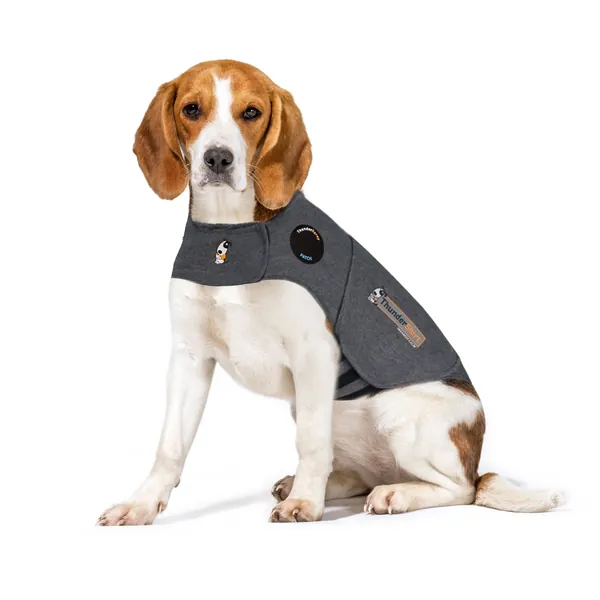 Thundershirt Classic Dog Anxiety Jacket - Medium Heather Grey