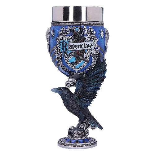 Nemesis Now Harry Potter Ravenklauw Zweinstein Huis Verzamelbeker Blauw Zilver, 19,5 cm