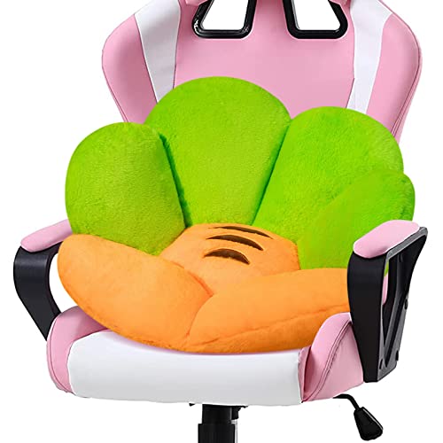 Ditucu Cute Carrot Shaped Chair Cushion Comfy Seat Cushions Kawaii Gaming Chair Cushion 29 x 23 inch Lazy Sofa Office Floor Stuff Pillow Pad for Gamer Room Decor - Carrot