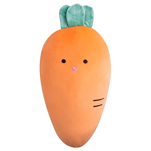 MkBrny Soft Carrot Plush Pillow 19 Inch Carrot Hugging Pillow Plush Toys for Birthday Valentine Christmas