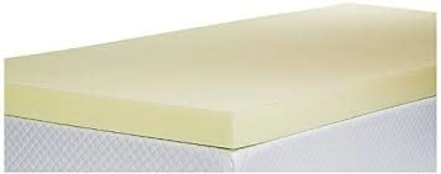 100% Memory foam mattress topper (Foam only, without covers) UK bed Sizes (small single, 2) - small single - 2.0 Inches