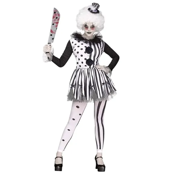 Fun World Women's Killer Clown Costume - S/M Size 2 - 8