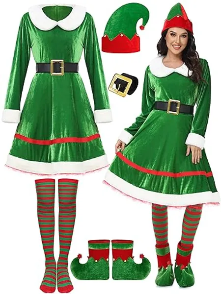 Christmas Elf Costume Set