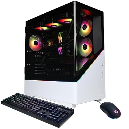 CyberPowerPC Gamer Xtreme VR Gaming PC, Intel Core i9-14900KF 3.2GHz, GeForce RTX 5070 Ti 16GB, 32GB DDR5, 2TB PCIe 4.0 SSD, WiFi Ready & Windows 11 Home (GXiVR8720A7) - i9-14900KF/RTX 5070 Ti