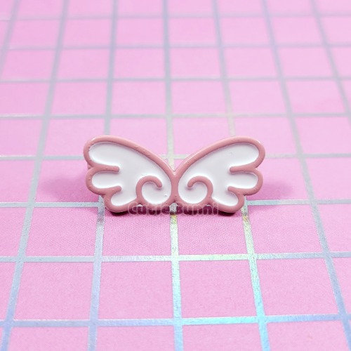 Angel Wings Mini Enamel Pin (Pink)
