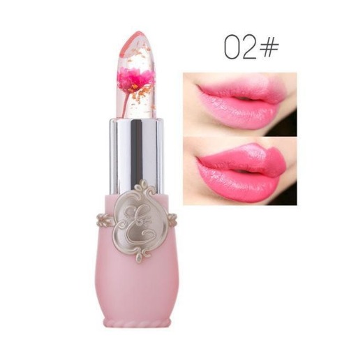 Jelly Flower Lipstick - 02 Sexy rose