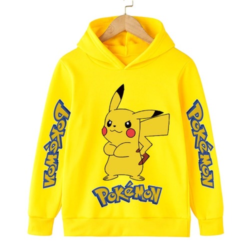 Pikachu Hoodie For Kids - Pokemon Store