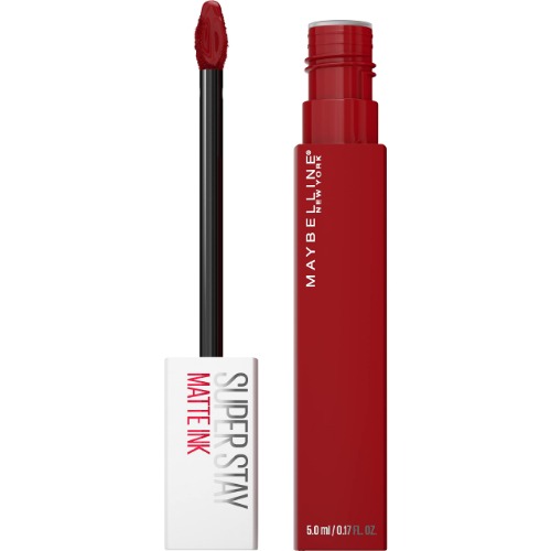 Maybelline New York SuperStay Matte Ink Liquid Lipstick, Spiced Edition, Exhilarator, 0.17 Fl Oz - 340 EXHILARATOR 0.17 Fl Oz (Pack of 1) 1 COUNT