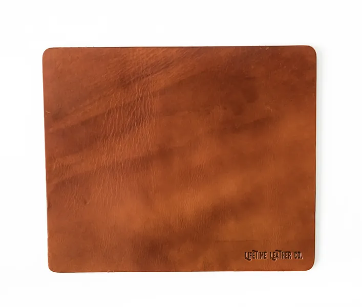 Leather Mouse Pad by Lifetime Leather Co - Buck Brown