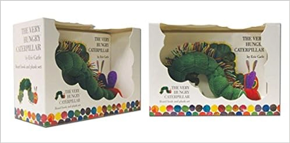 The Very Hungry Caterpillar Board Book and Plush (Book&Toy) - Hardcover, Picture Book