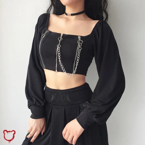 Blaster Chain Long Sleeve Top