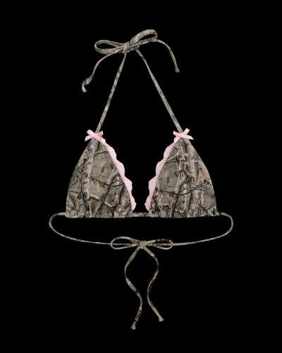 FORBIDDEN BIKINI TOP NATURAL | XS