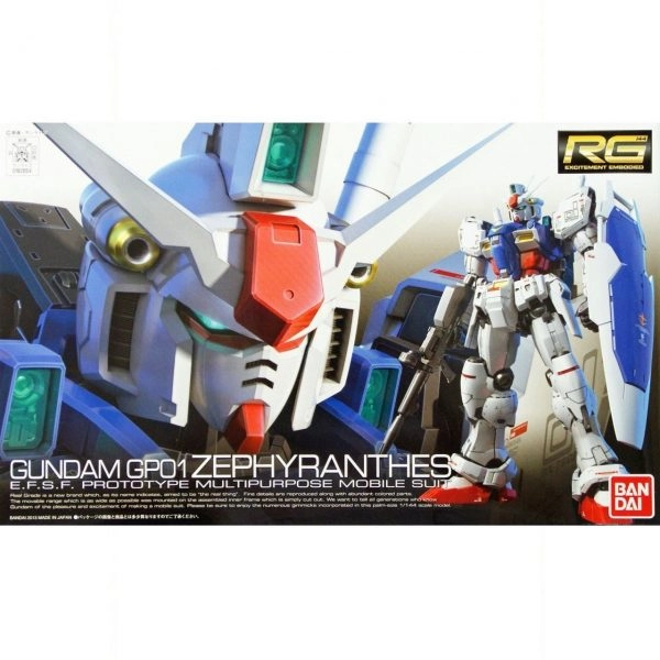BANDAI RG MOBILE SUIT GUNDAM GP01 ZEPHYRANTHES