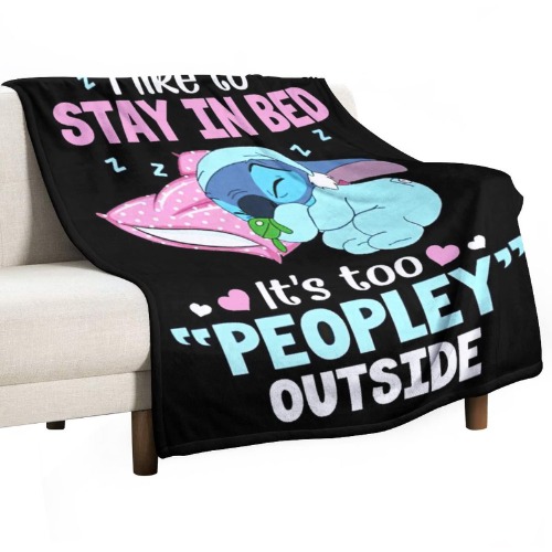 sujie Anime Blanket Ultra-Soft Comfortable Blankets Flannel Fits Couch Sofa Office Suitable for All Season 60''X50'' A