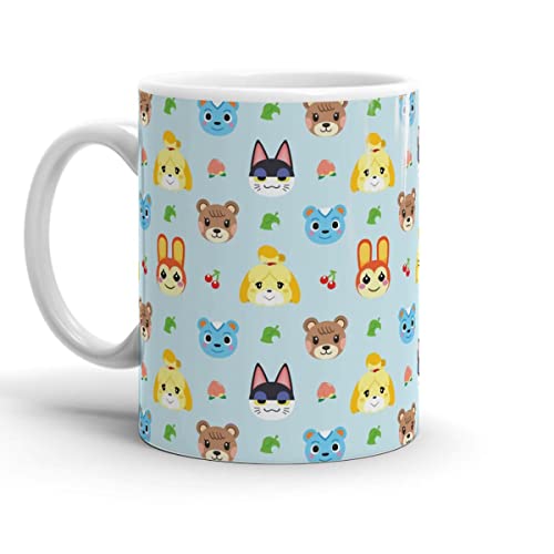Coffee Mugs Crossing Travel Of Ceramic Animal Cups Pattern Tea Blue Birthday Coffee Mug 11 Oz Or 15 Oz Gifts For Family Friend Co-worker Holidays Christmas