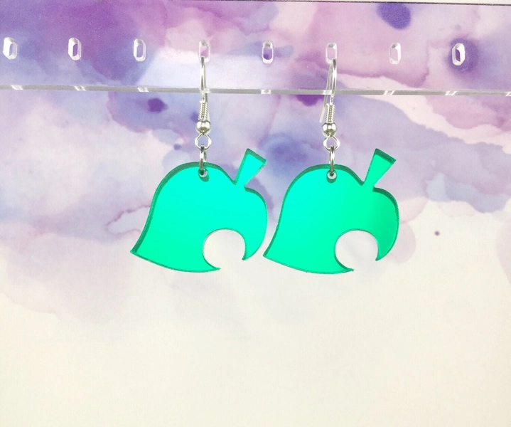 Furniture Leaf Earrings