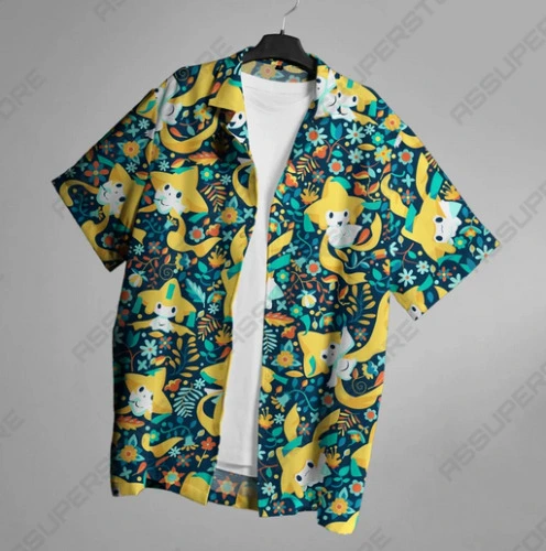 Jirachi Hawaiian shirt 