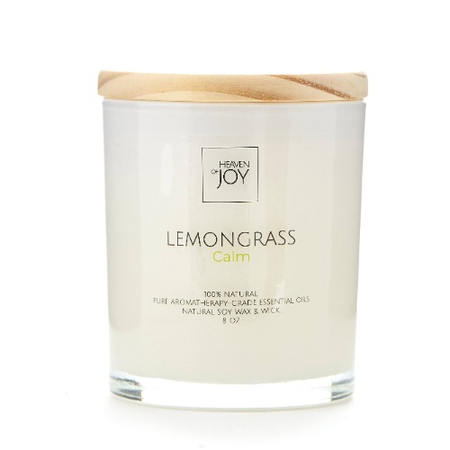 Lemongrass Candle 100% Natural | Aroma Naturals Candles