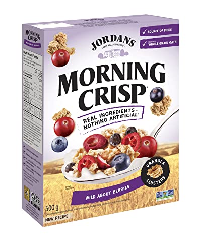 Jordans Morning Crisp Cereal - Wild About Berries, 500g - Wild Berries