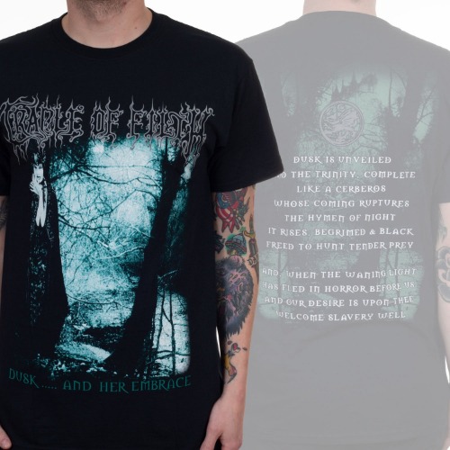 Cradle Of Filth "Dusk and Her Embrace" T-Shirt | Black / L