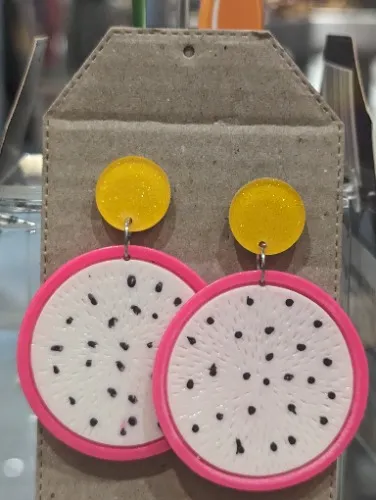 Grapefruit Earrings